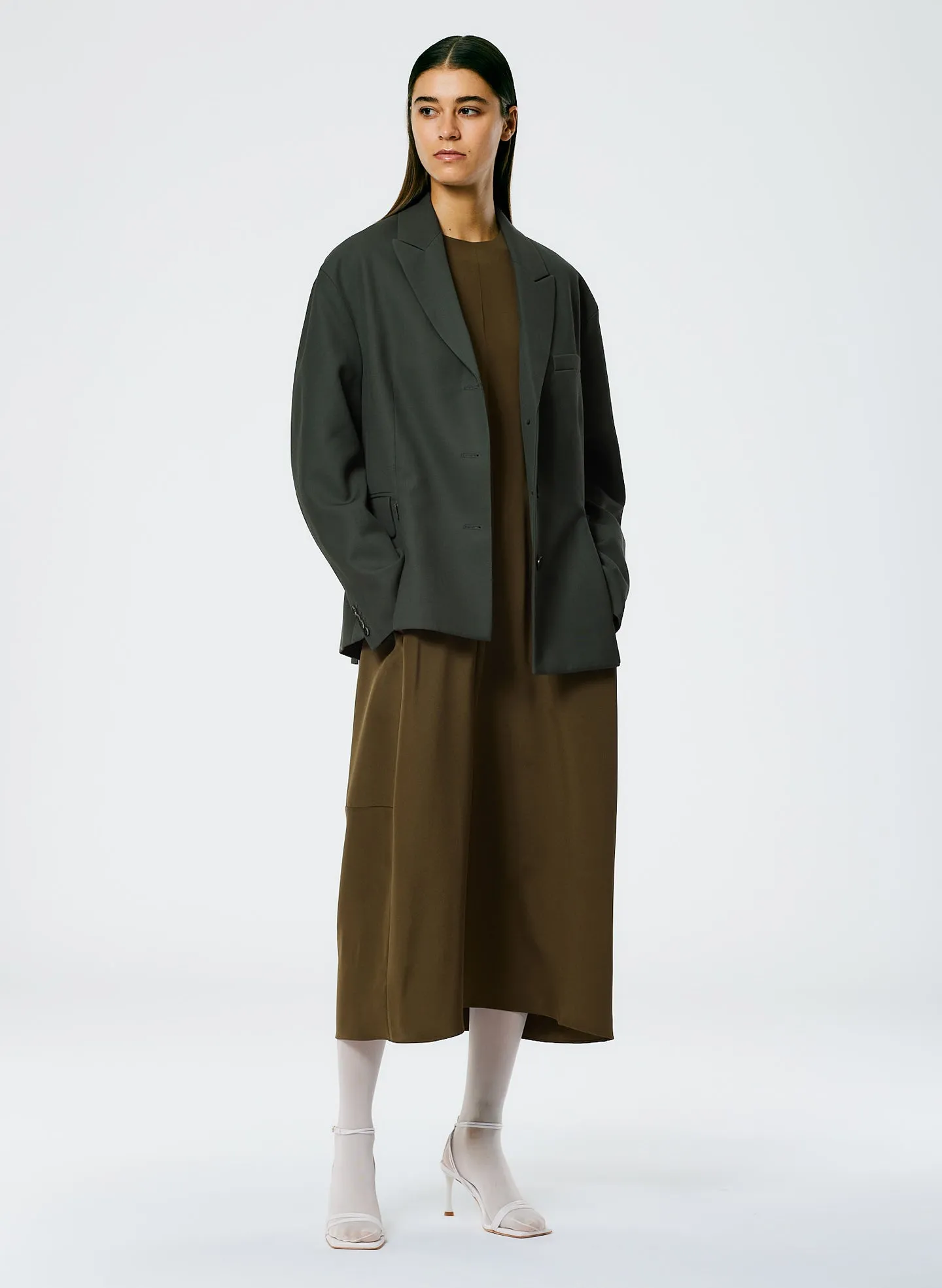 4 Ply Silk T-Shirt Dress