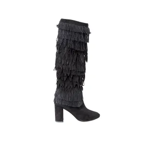 Aquazzura Fringed Boots - '10s