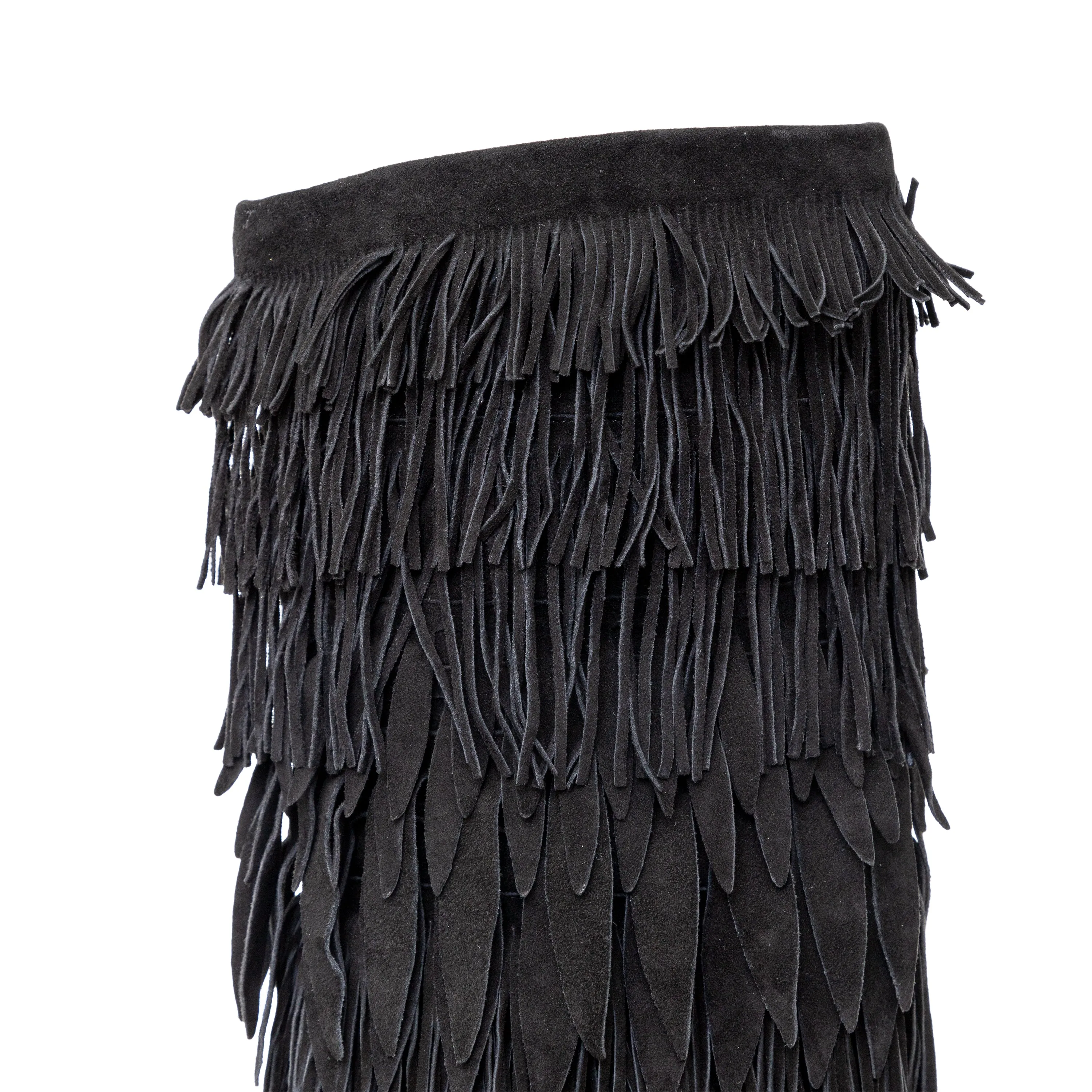 Aquazzura Fringed Boots - '10s