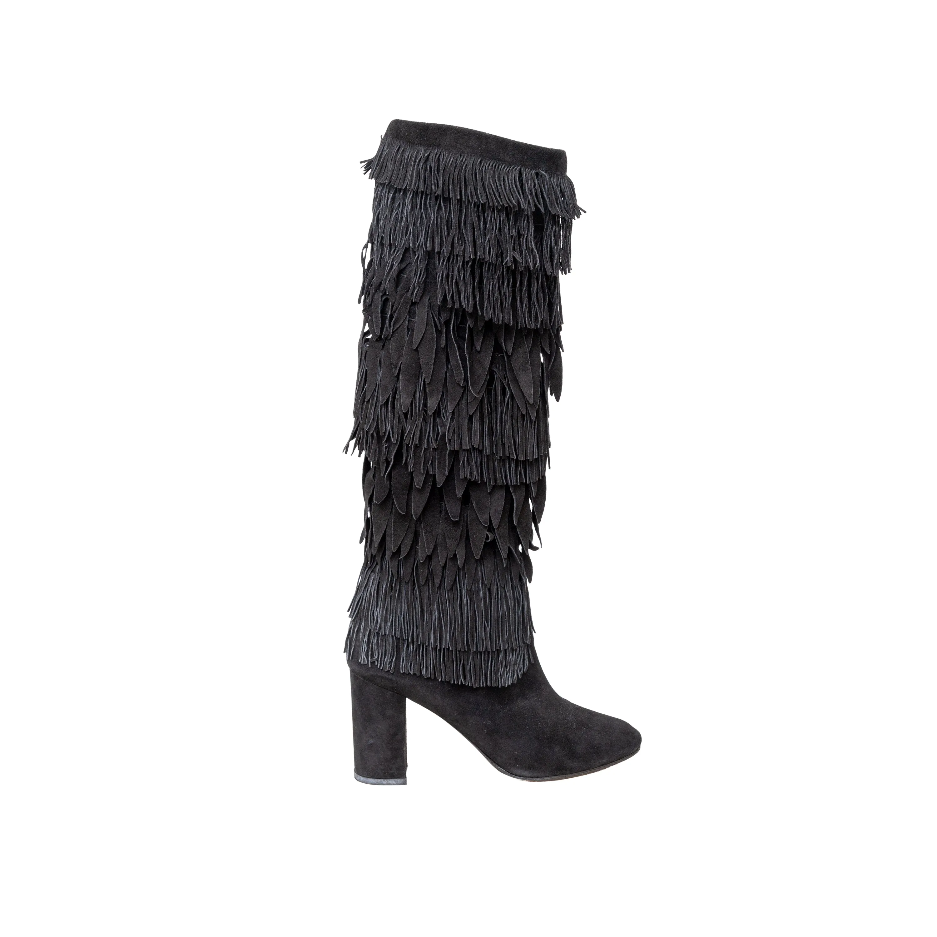 Aquazzura Fringed Boots - '10s