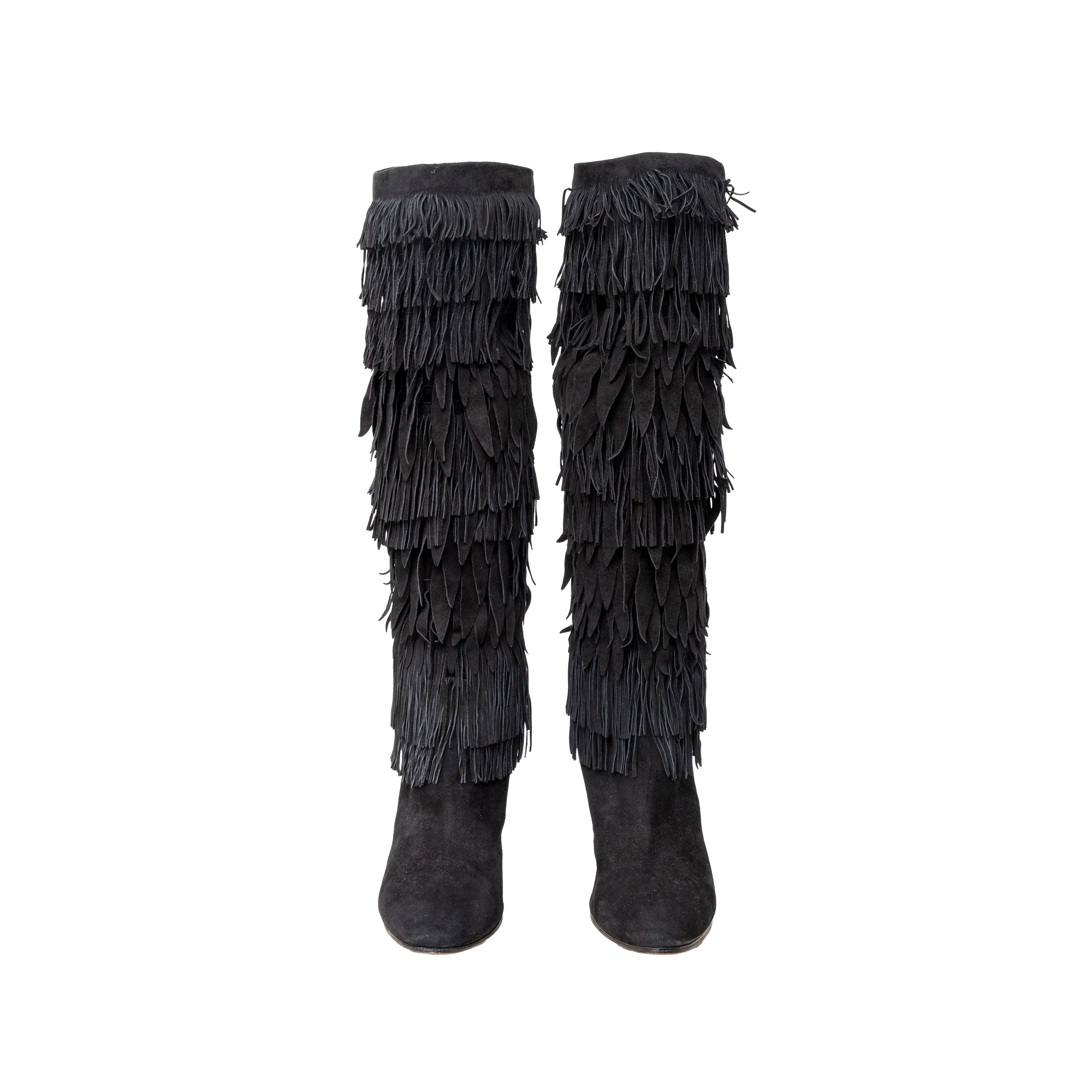 Aquazzura Fringed Boots - '10s