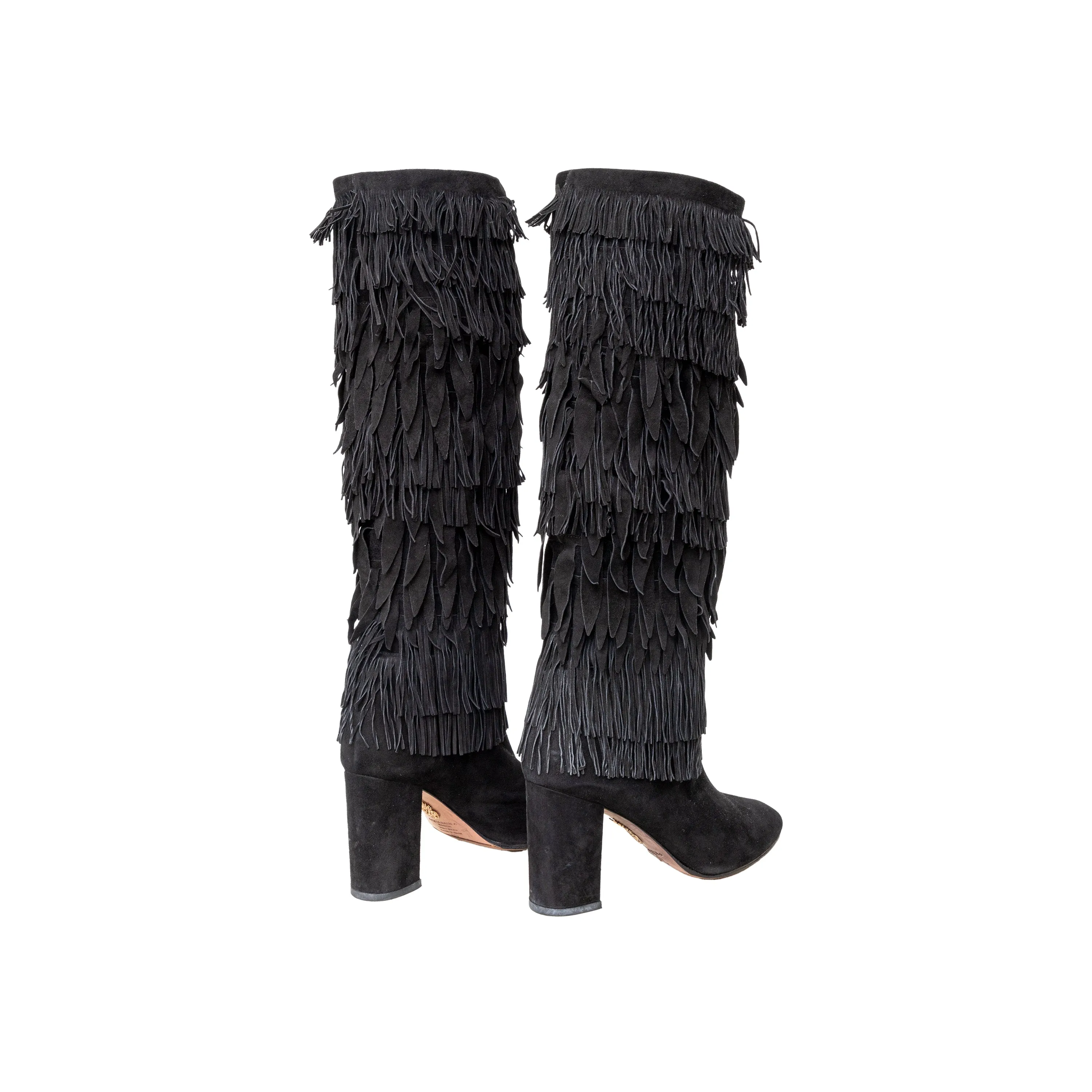 Aquazzura Fringed Boots - '10s