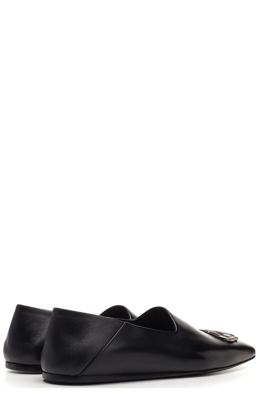 Balenciaga BB Appliqué Loafers