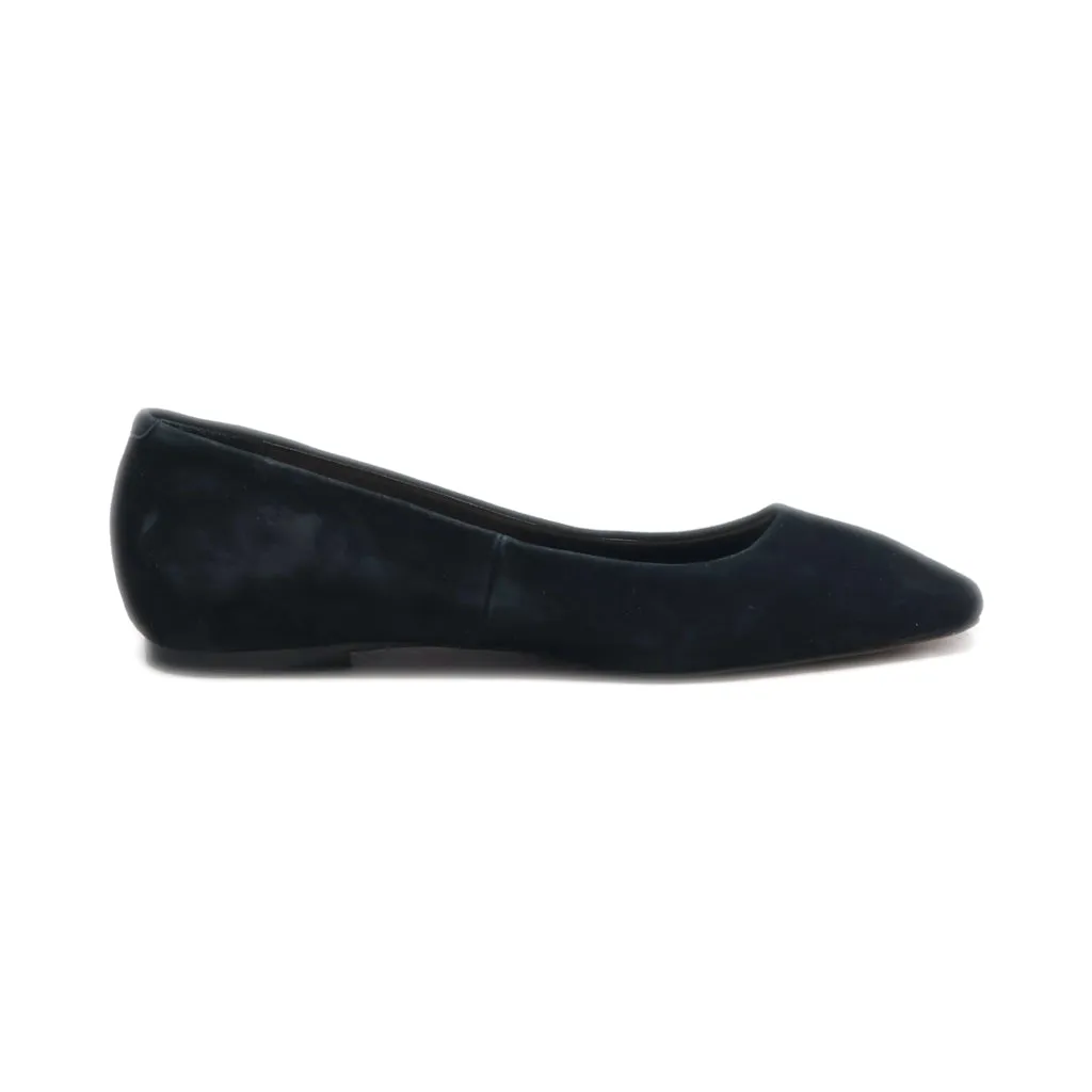 Banana Republic Ballerinas Suede Black Colour For Women