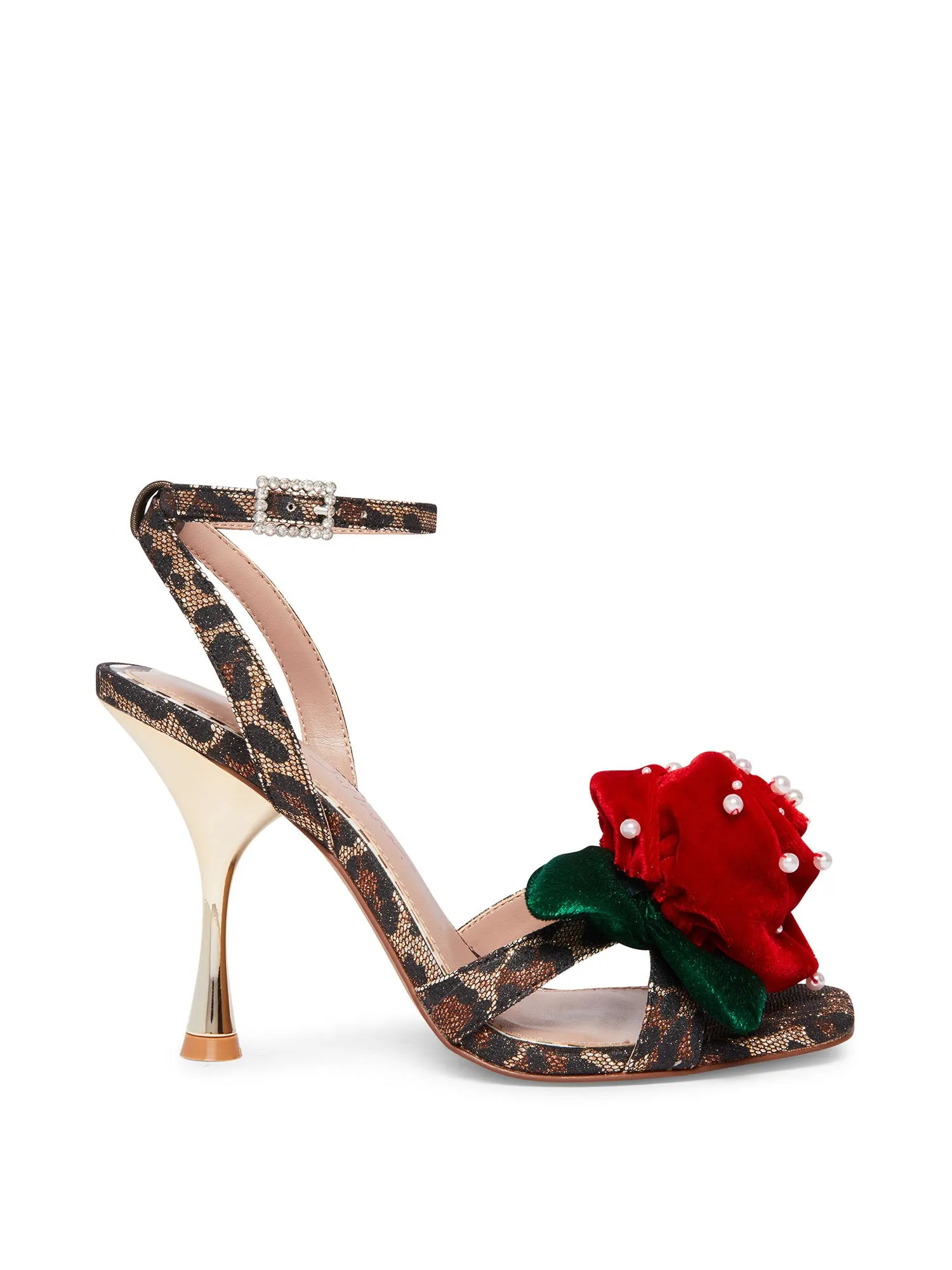 Betsey Johnson Carlos Floral Detail Heel - Brands We Love