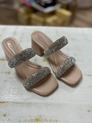 Bobbie - Bubble Rhinestone Heels