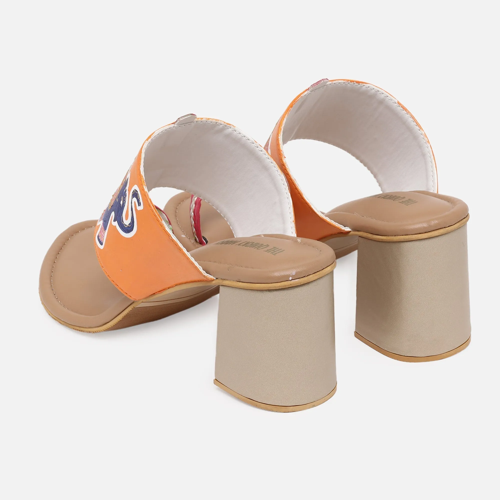 Bridal Heel Kolhapuris-Save the date