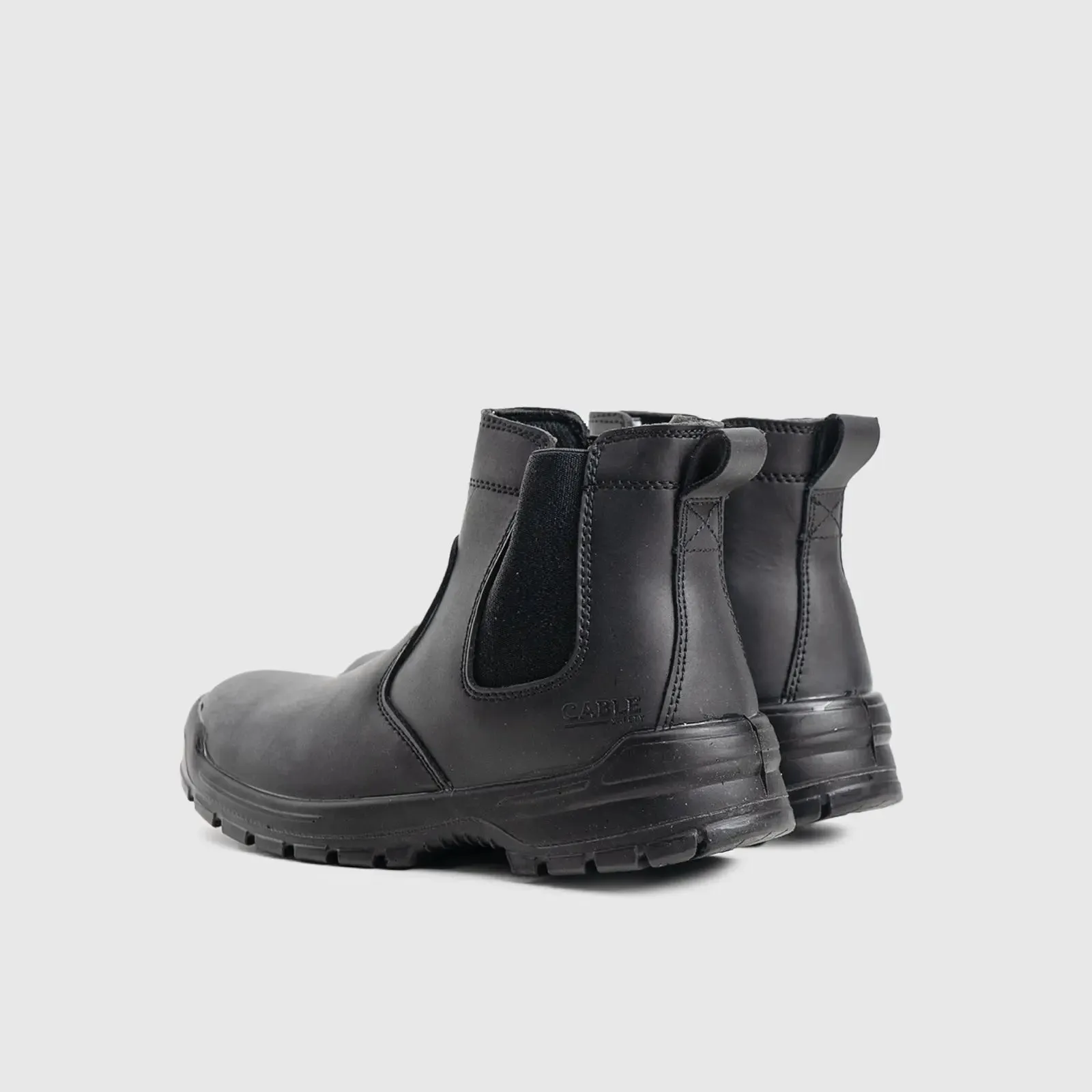 Cable Gold Safety Boot Black
