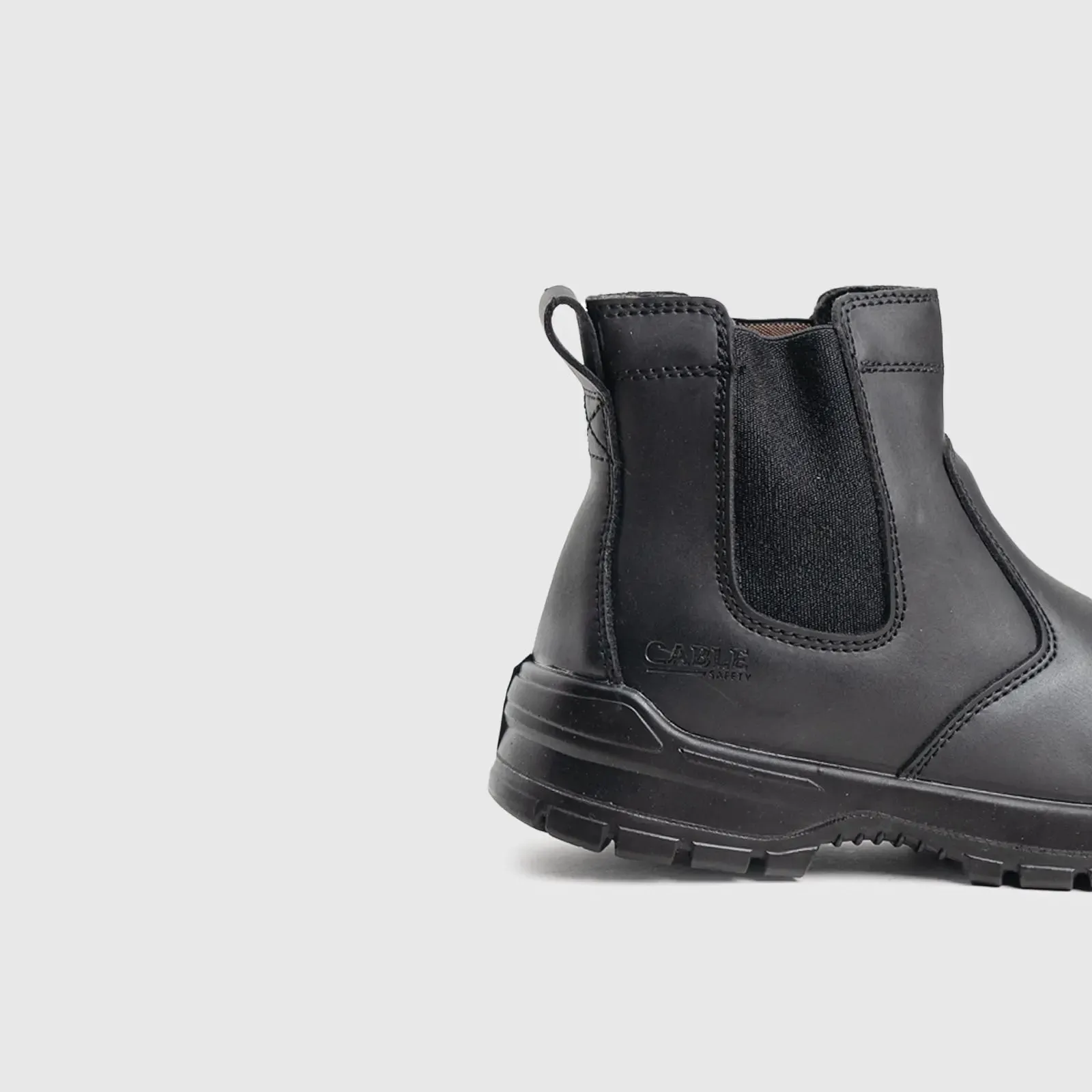 Cable Gold Safety Boot Black