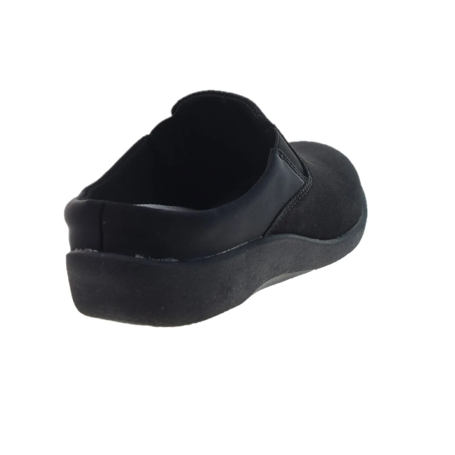Clarks Sillian Wild Clog (Wide) Women's Shoes Black