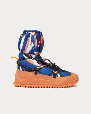 COLD.RDY Floral Print Winter Mystery Ink / Crew Yellow Boots
