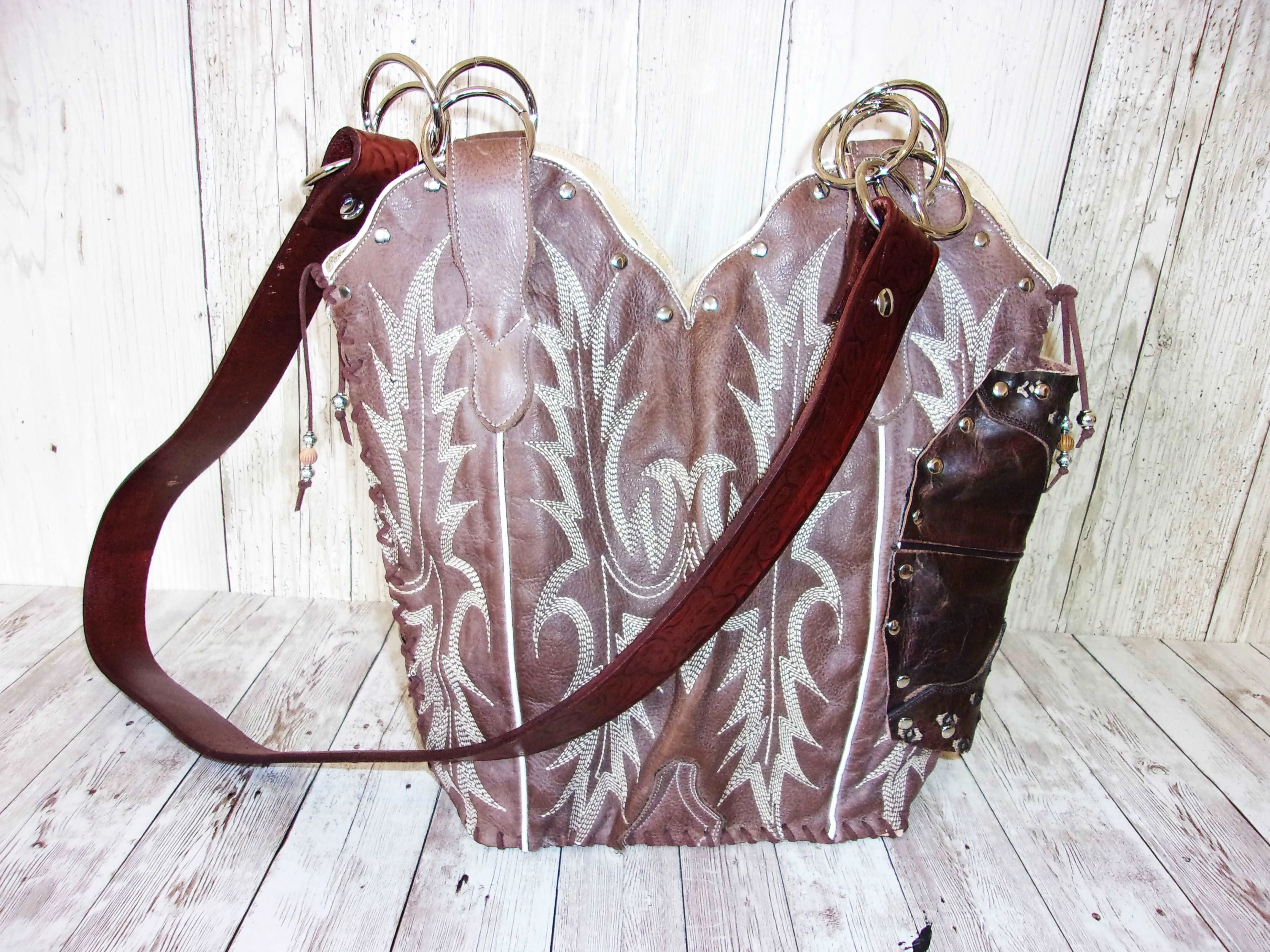 Concealed Carry Cowboy Boot Purse CB81