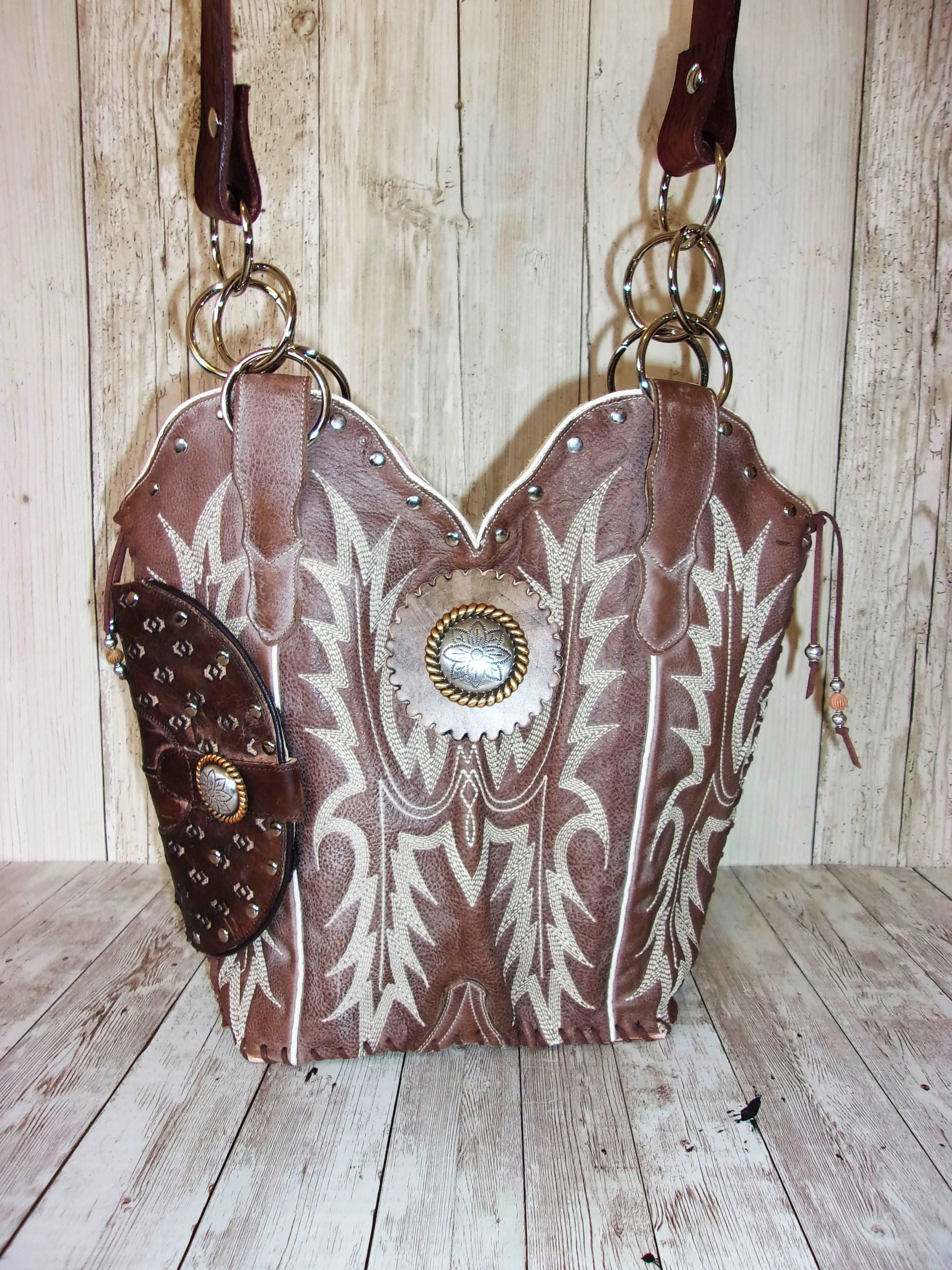 Concealed Carry Cowboy Boot Purse CB81