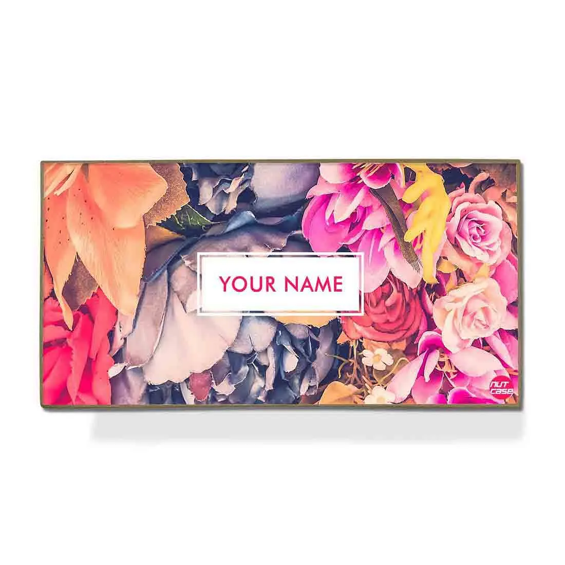 Custom Stationary Kit for Girls Add Your Text - Watercolor Flower