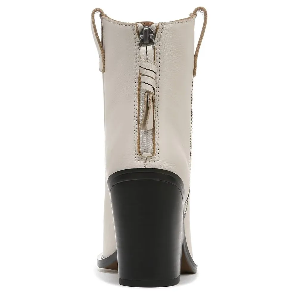 Germaine Putty Leather Franco Sarto Ankle Boots