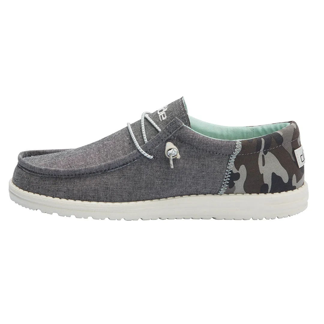 Hey Dude - Wally Funk Camo Brown
