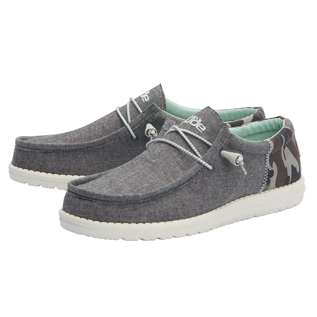 Hey Dude - Wally Funk Camo Brown