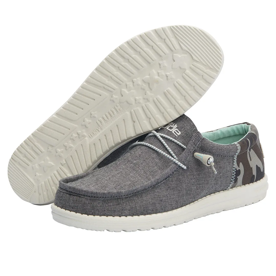 Hey Dude - Wally Funk Camo Brown