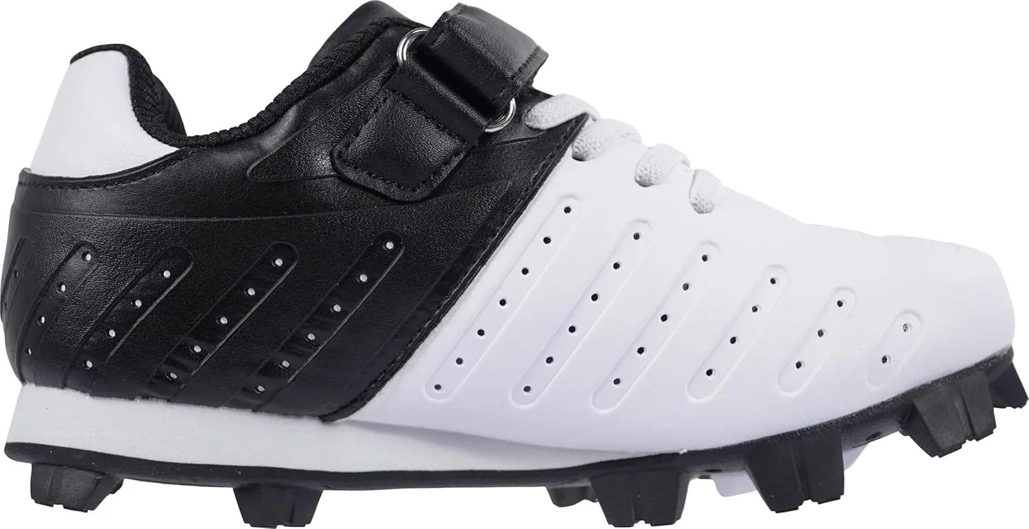 Kid's FG Baseball Cleats - Lightweight Softball Shoes for Boys Girls - Athletic Youth Softball Shoes