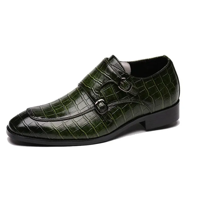 Men Dress Shoes Handmade Personality trend Paty Leather Wedding Shoes Men Flats Leather Oxfords Formal Shoes