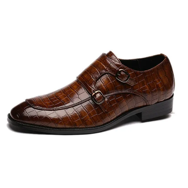 Men Dress Shoes Handmade Personality trend Paty Leather Wedding Shoes Men Flats Leather Oxfords Formal Shoes
