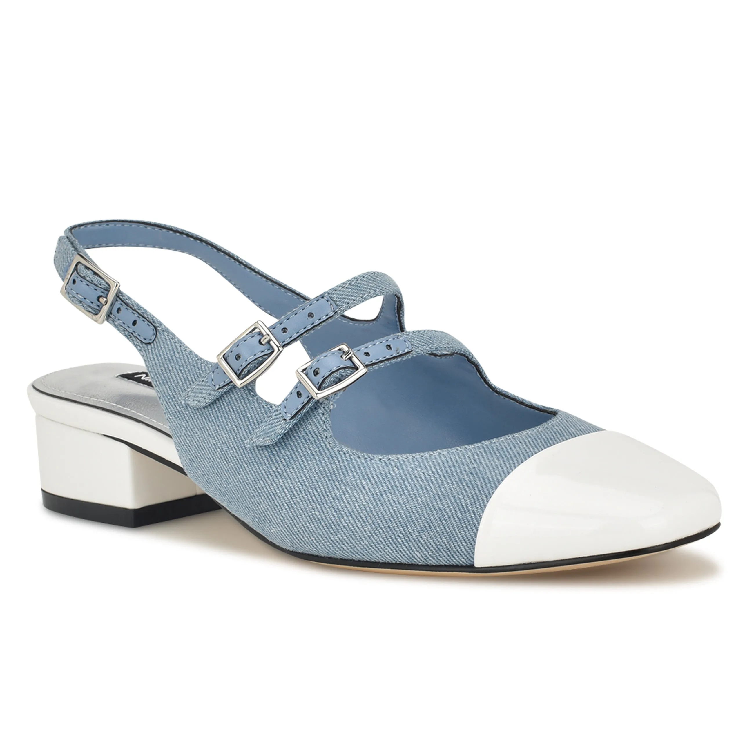 Norah Cap Toe Mary Jane Slingbacks