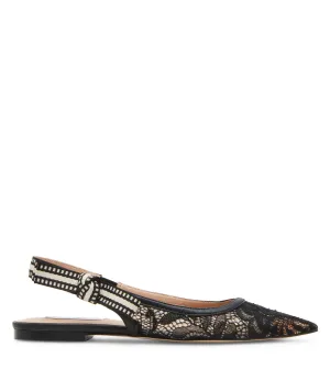 Olyvia-L Sandal BLK LACE
