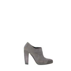 Prada Grey Suede Ankle Boots - 2000s
