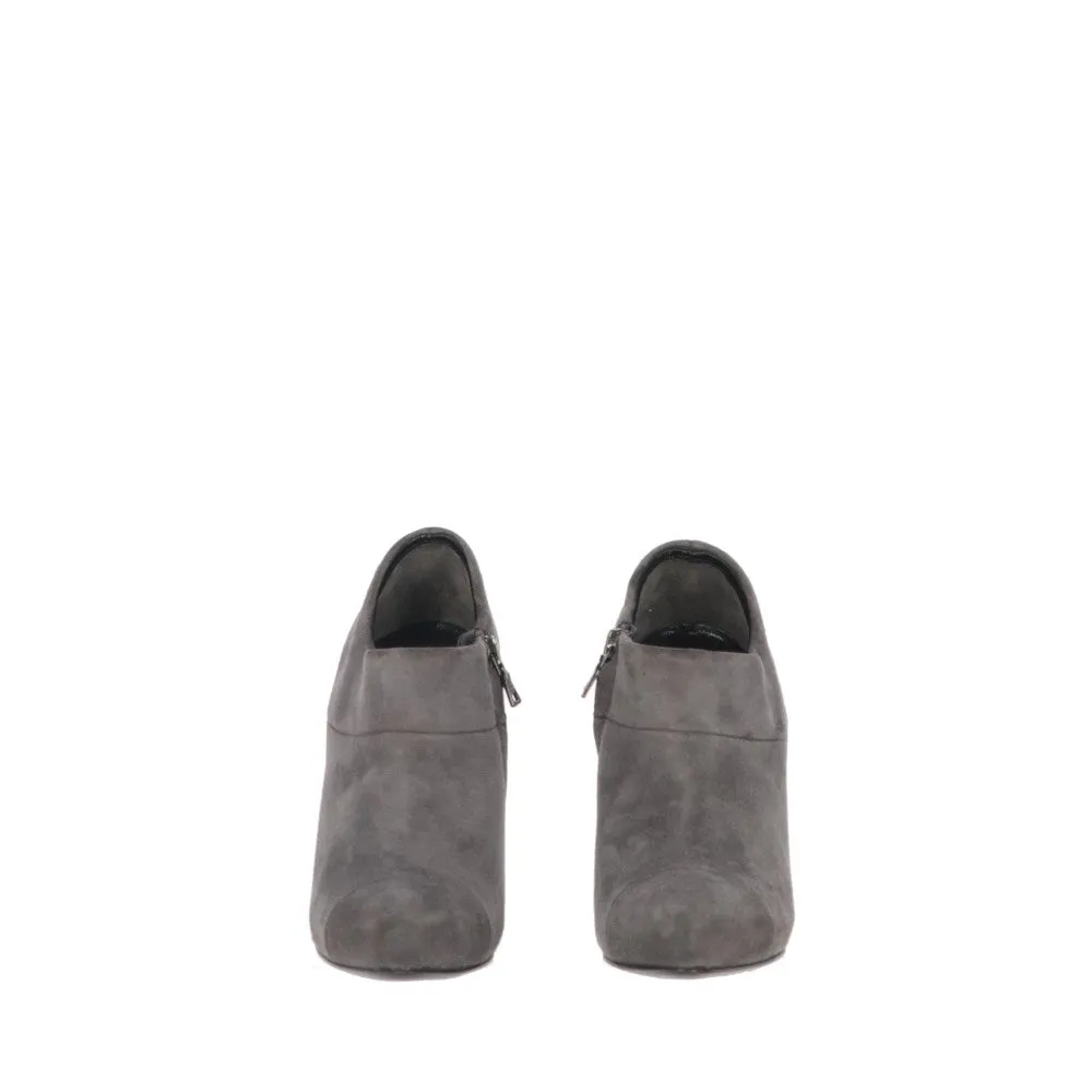 Prada Grey Suede Ankle Boots - 2000s