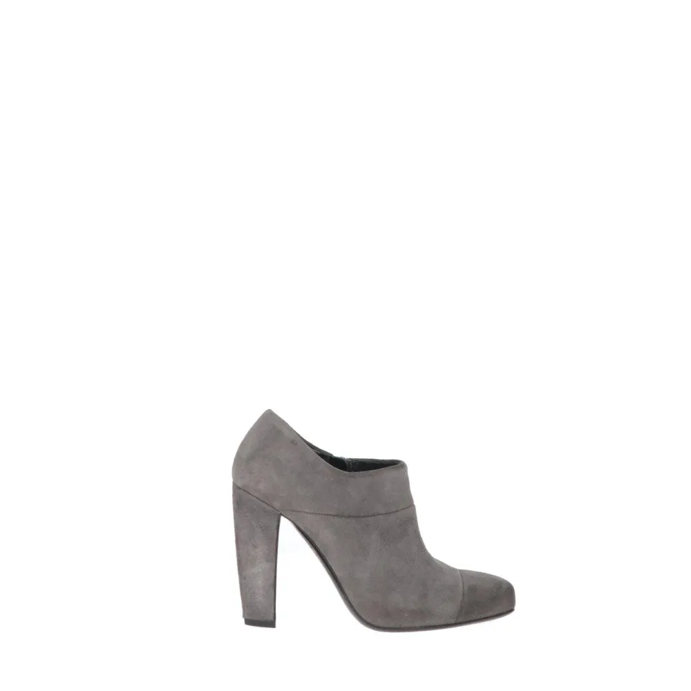 Prada Grey Suede Ankle Boots - 2000s