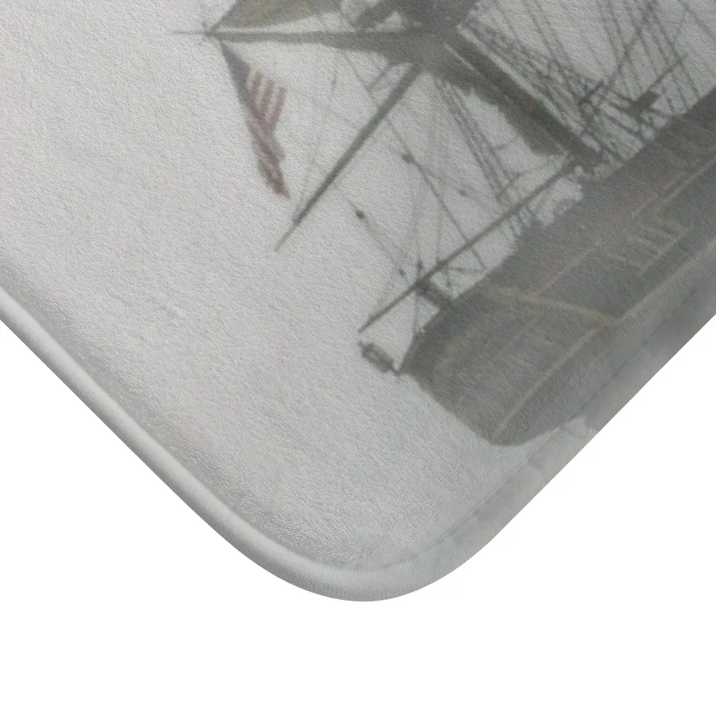 Ship In A Fog, Bath Mat
