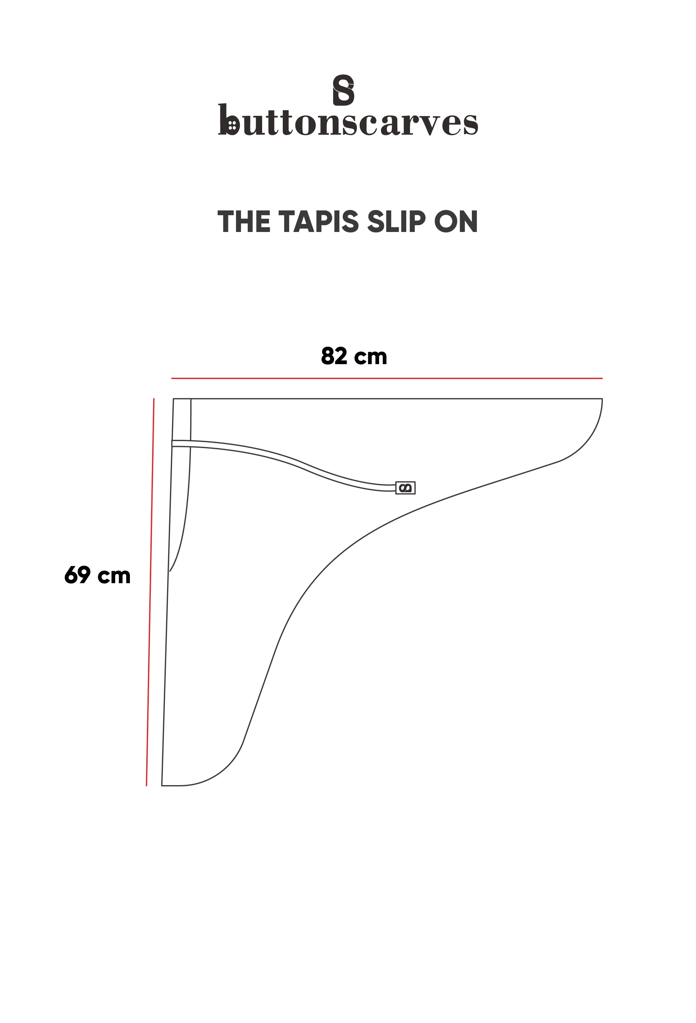 The Tapis Slip On - Hazelnut