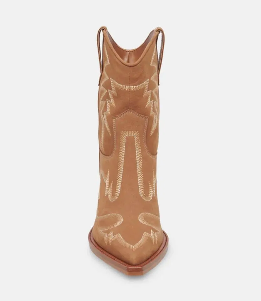 The Whiskey & Spice Boots: Embroidered