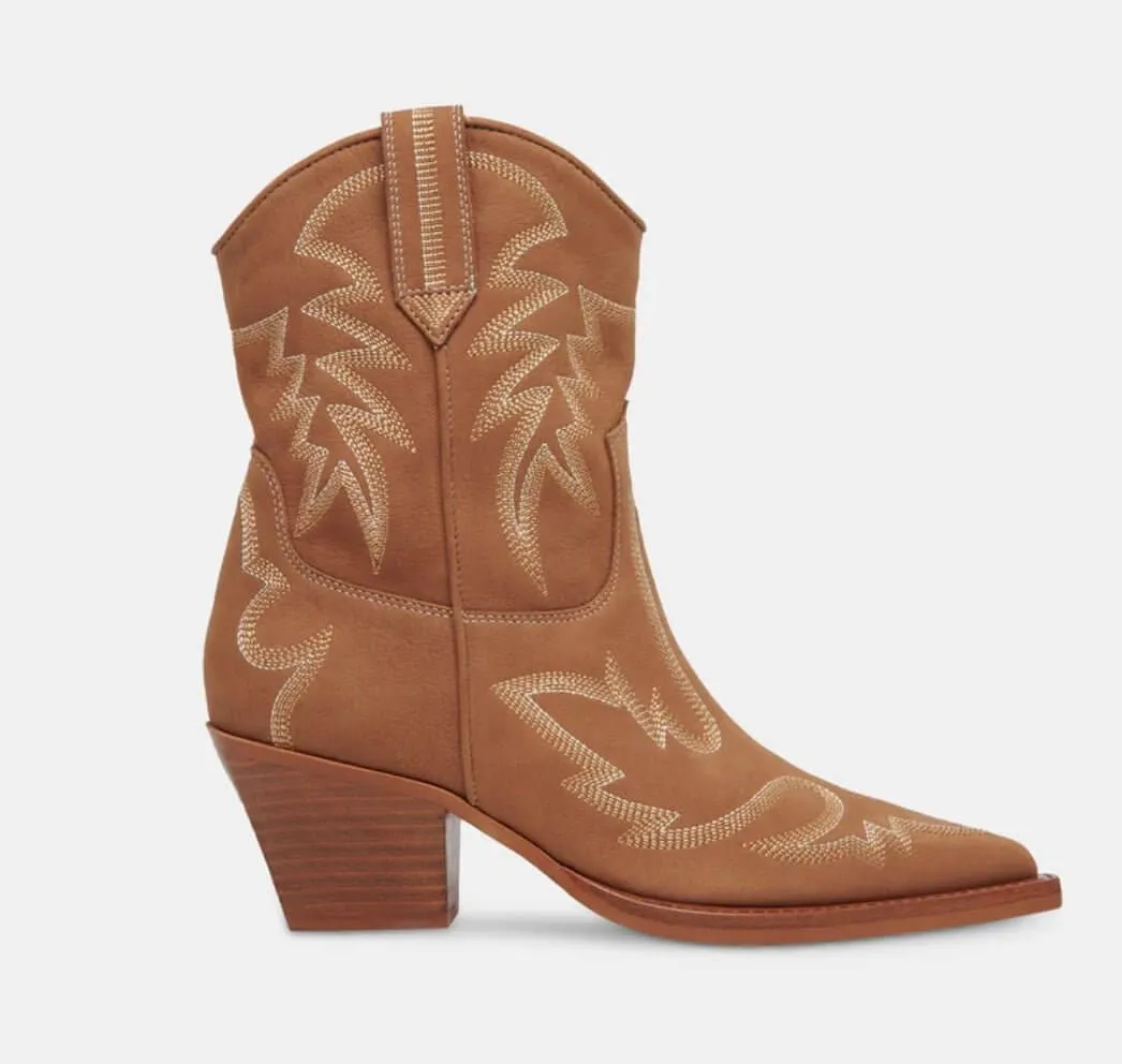 The Whiskey & Spice Boots: Embroidered