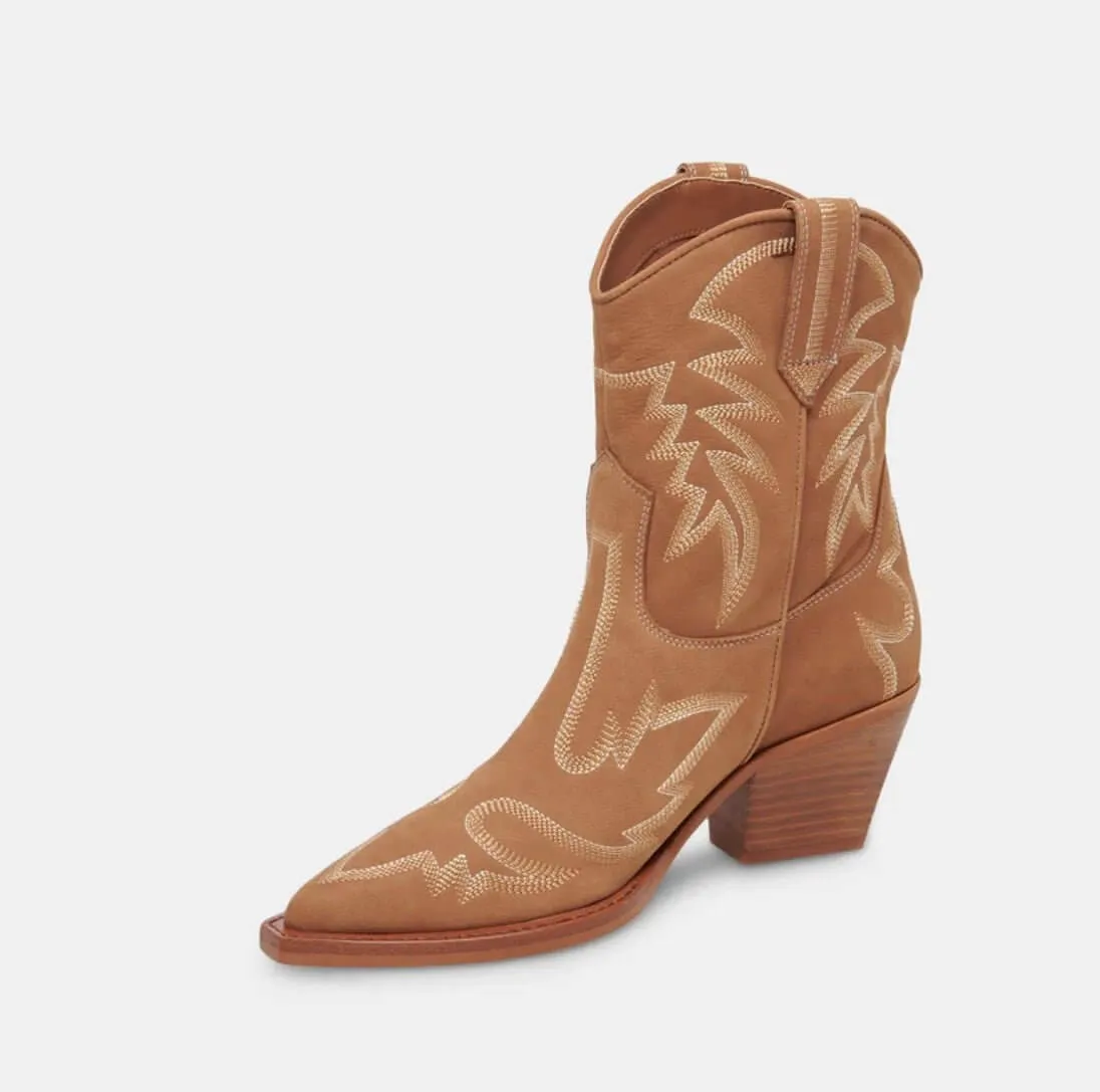 The Whiskey & Spice Boots: Embroidered