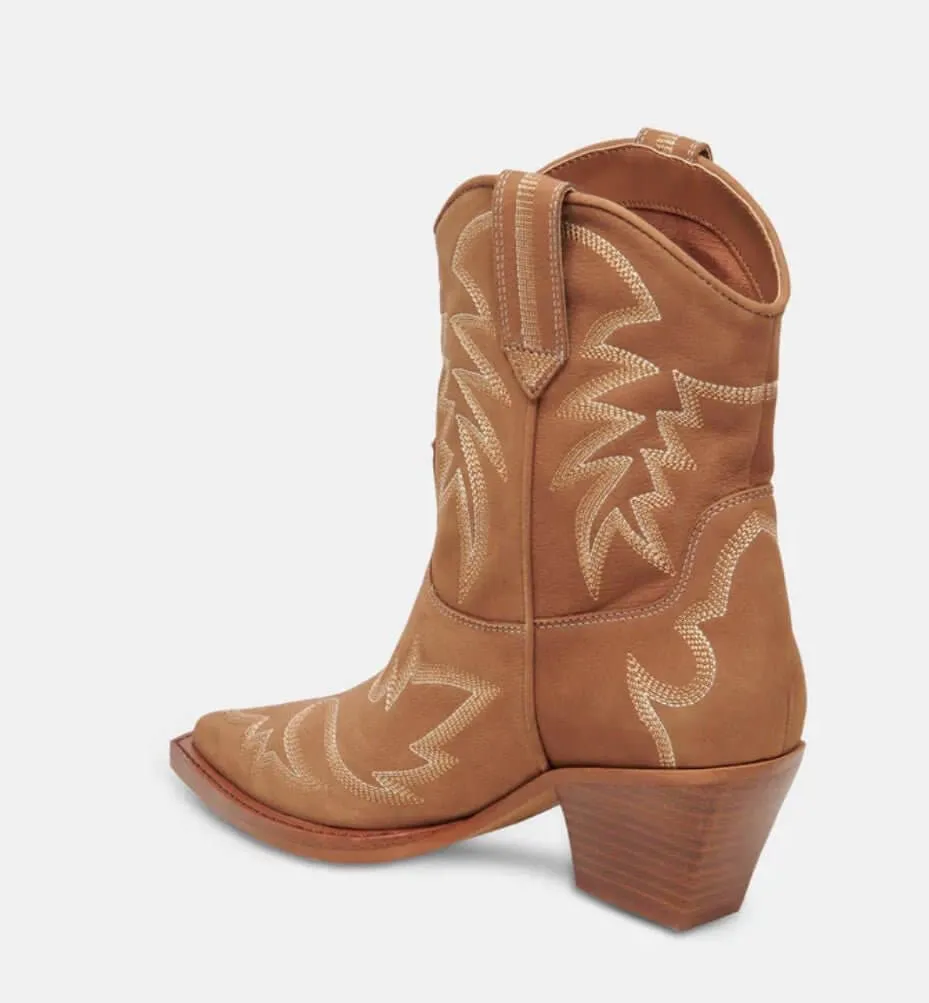 The Whiskey & Spice Boots: Embroidered