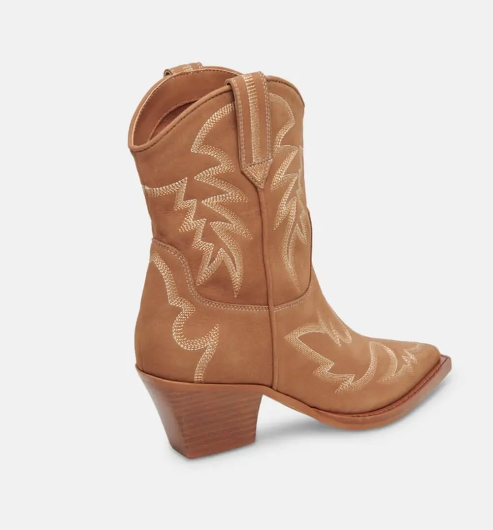 The Whiskey & Spice Boots: Embroidered