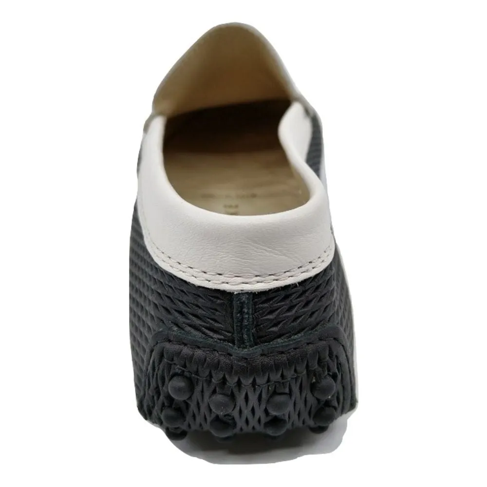 Trey Black Woven Skylar Blake Loafers
