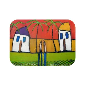 Tropical Friendship Bath Mat