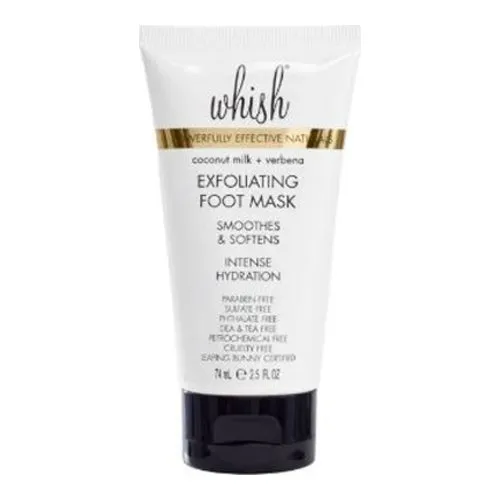 Whish Exfoliating Foot Mask Coconut Milk   Verbena